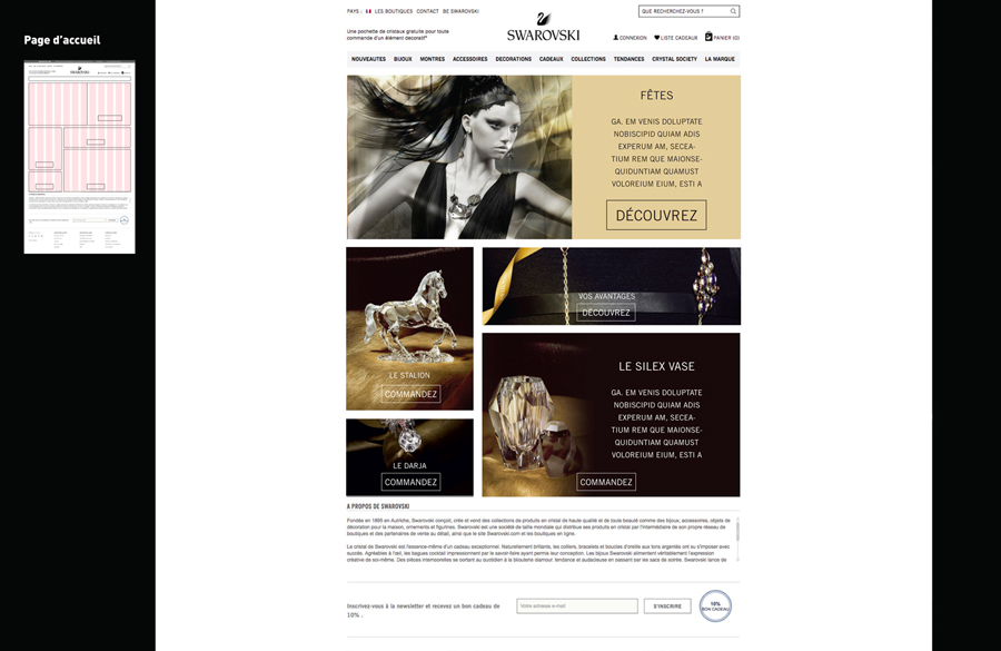 photo porfolio Swarovski