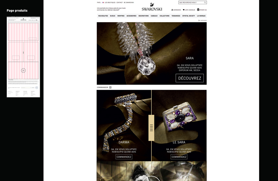 photo porfolio Swarovski